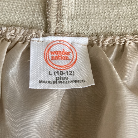 Wonder Nation Gold Skirt - Picture 2 of 3